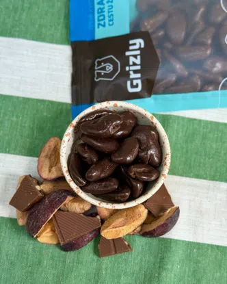 Švestky v hořké čokoládě 5 x 500 g