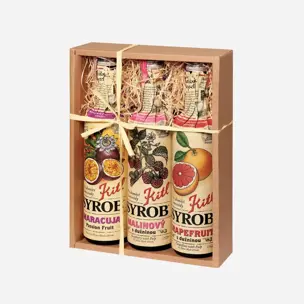 Syrob Hitovky (maracuja, malina, grep) 12 x 1500 ml