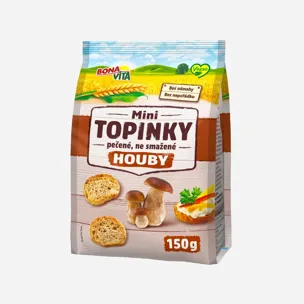 Topinky mini houby 6 x 150 g