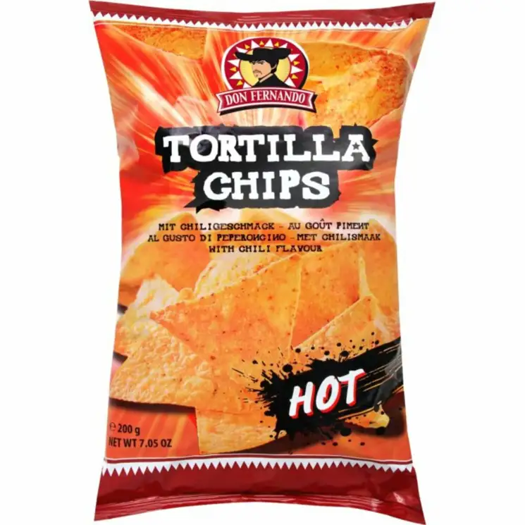 Tortilla Chips chilli - expirace 16.10.2026