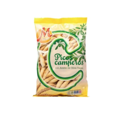 Tradiční Picos s olivovým olejem slaný snack