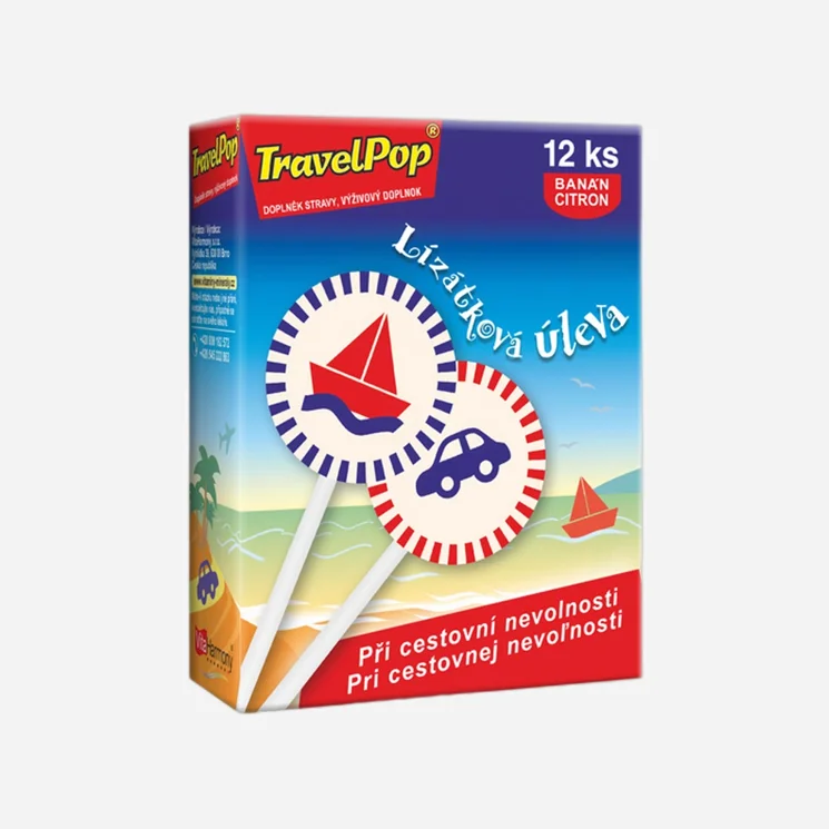 TravelPop® banán a citrón