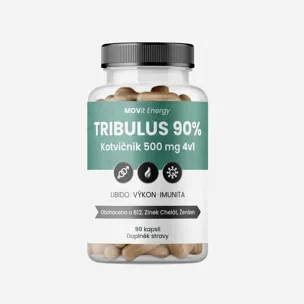 TRIBULUS 90% Kotvičník 500 mg 4v1