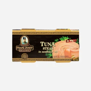 Tuňák steak ve slunečnicovém oleji 2x