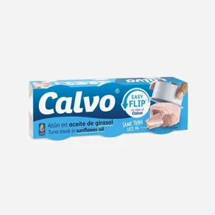 Tuňák ve slunečnicovém oleji 3x65 g 6 x 195 g
