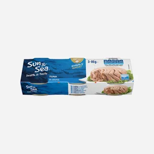 Tuňák ve vlastní šťávě 3x80 g