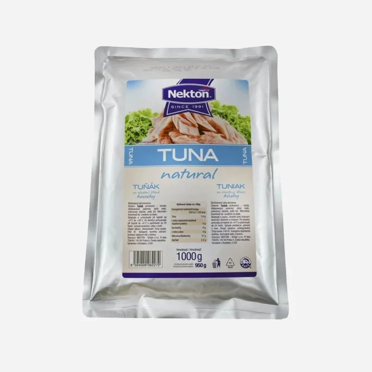 Tuňák ve vlastní šťávě kousky 6 x 1000 g