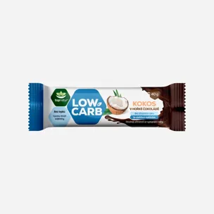 Tyčinka low carb kokos v hořké čokoládě 12 x 40 g