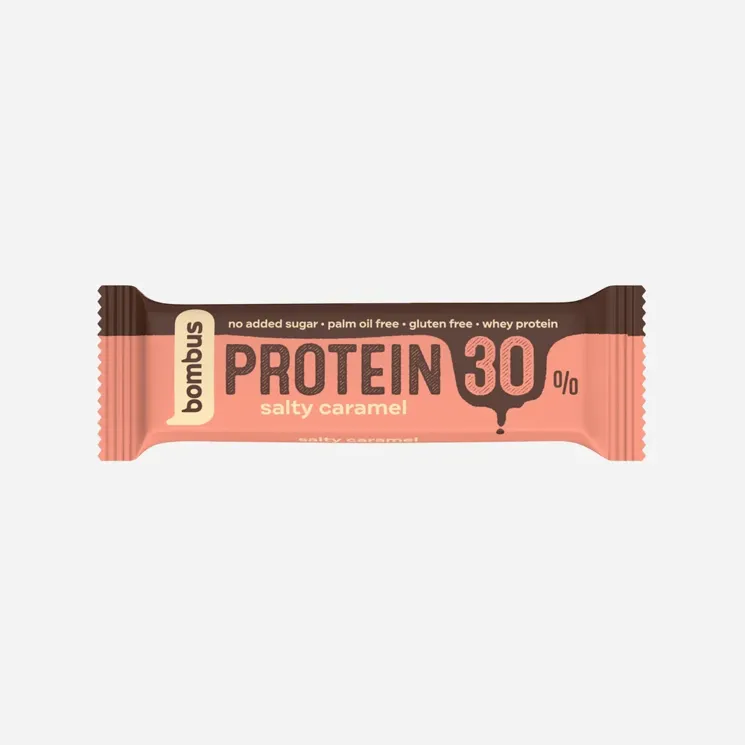 Tyčinka proteinová 30 % slaný karamel 12 x 50 g