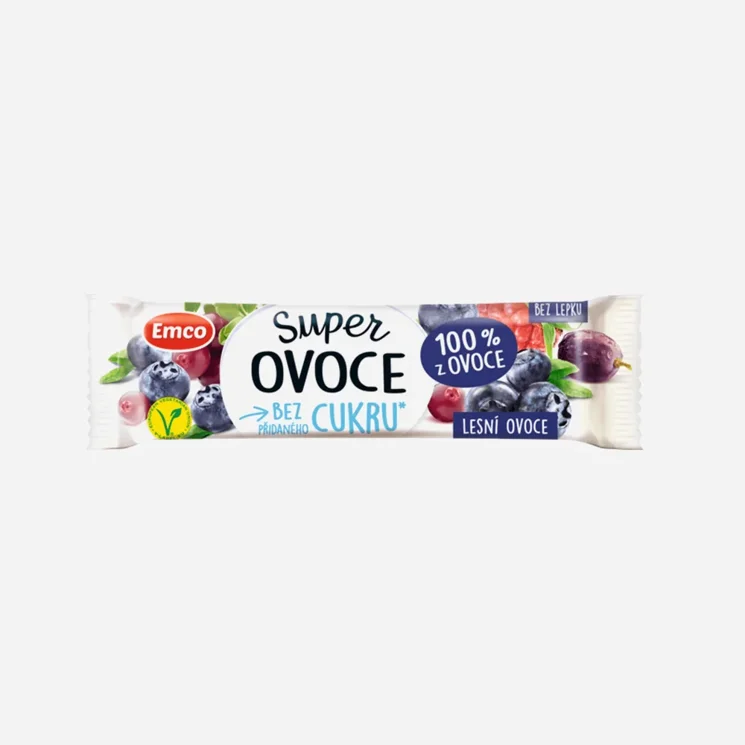 Tyčinka super ovoce lesní ovoce 12 x 30 g