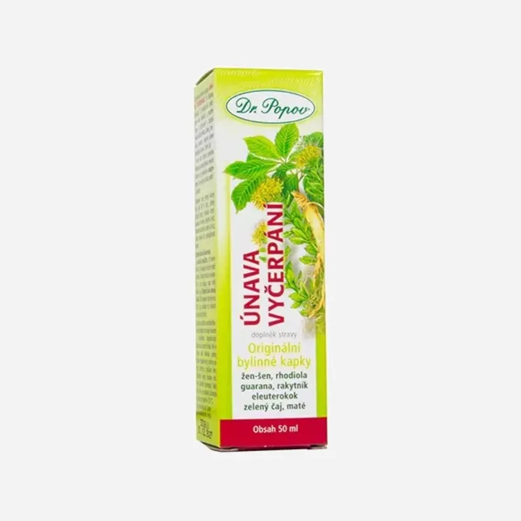 Únava vyčerpání 6 x 50 ml