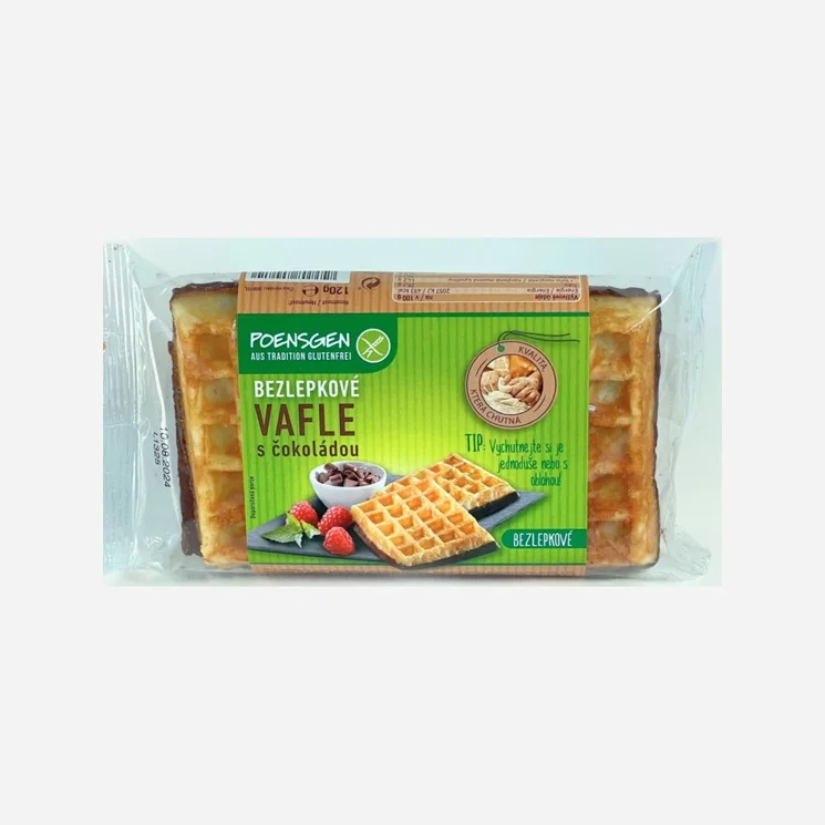 Vafle extra měkké s čokoládou bez lepku
