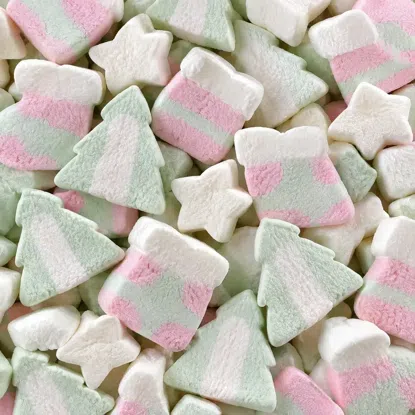 Vánoční marshmallow mix