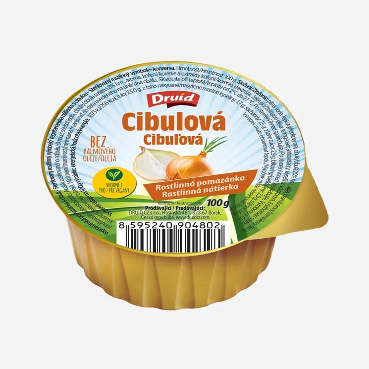 Veg. pomazánka cibulová