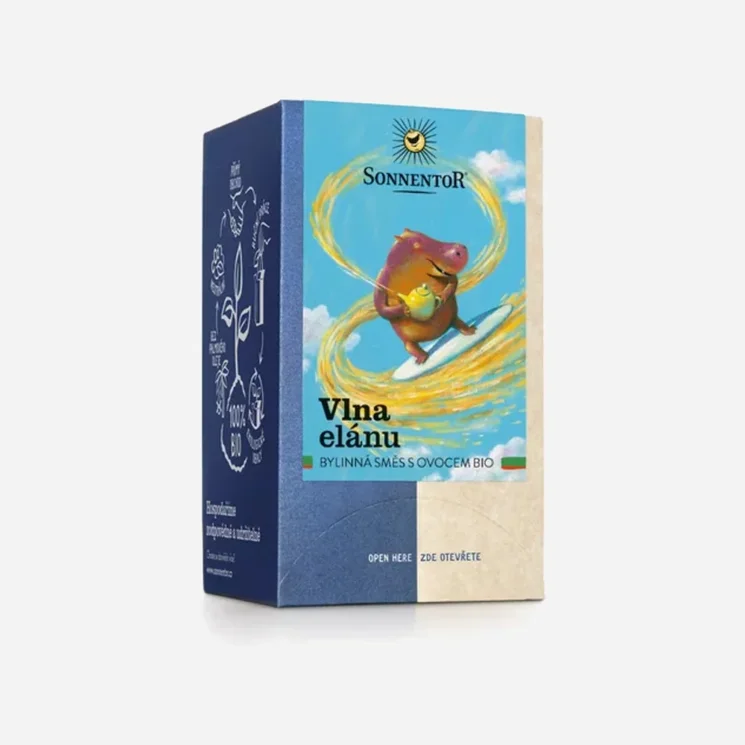 Vlna elánu porcovaný BIO 18 sáčků 6 x 18 sáčků