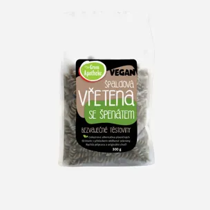 Vřetena špaldová celozrnná se špenátem 6 x 300 g