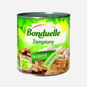 Žampiony krájené