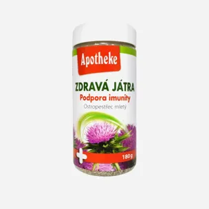 Zdravá Játra Ostropestřec mletý 6 x 180 g