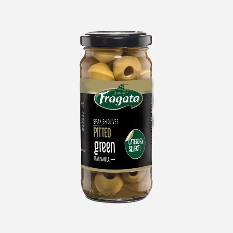 Zelené olivy Manzanilla bez pecky