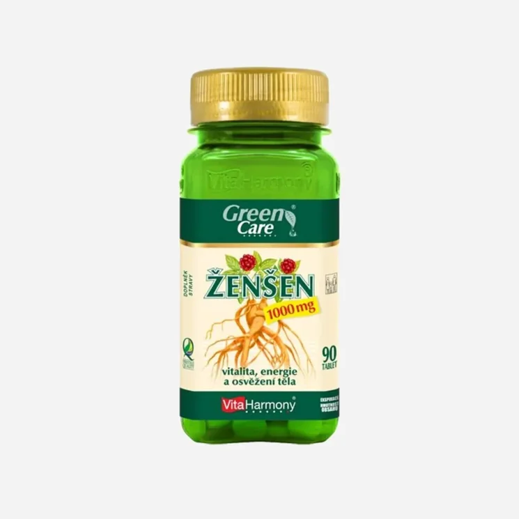 Ženšen 1000 mg 90 tablet