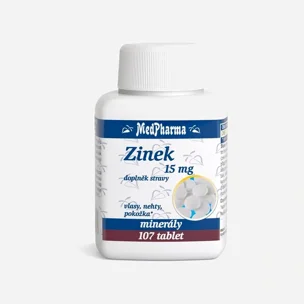 Zinek 15 mg 107 tablet